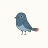 Cartoon magpie mascot — the gembaflow agent team avatar